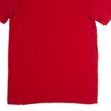 ADIDAS Mens T-Shirt Red Crew Neck S
