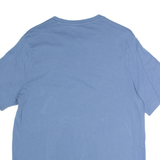 REEBOK Mens T-Shirt Blue Crew Neck S