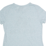 ADIDAS Womens T-Shirt Blue Crew Neck S