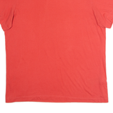 NIKE Mens T-Shirt Red Crew Neck M
