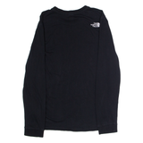 THE NORTH FACE Mens T-Shirt Black Long Sleeve Crew Neck S