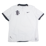 NIKE IB Golf Mens Jersey White Button Neck XL