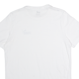 PUMA Mens T-Shirt White Crew Neck S