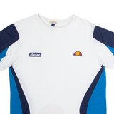 ELLESSE Mens T-Shirt White Crew Neck S