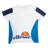 ELLESSE Mens T-Shirt White Crew Neck S