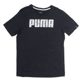 PUMA Mens T-Shirt Grey Crew Neck S