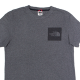 THE NORTH FACE Mens T-Shirt Grey Crew Neck S