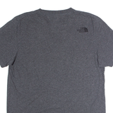 THE NORTH FACE Mens T-Shirt Grey Crew Neck S