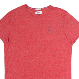 TOMMY JEANS Slim Fit Mens T-Shirt Red M