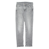 LEVI'S 511 Jeans Mens Grey Slim Straight W30 L32