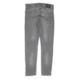 LEVI'S 512 BIG E Jeans Mens Grey Slim Tapered W32 L32