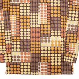 PETER WERTH Mens Shirt Yellow Spotted Long Sleeve M