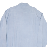 GAP Mens Plain Shirt Blue Long Sleeve L