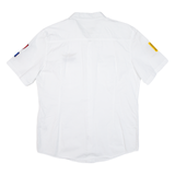 Mens Plain Shirt White L