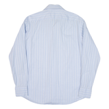BOSS Mens Shirt Blue Striped Long Sleeve M