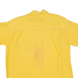 SPENGLER Womens Plain Shirt Yellow L