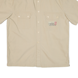 RIGHT Mens Plain Shirt Brown M