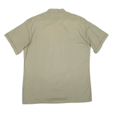 Mens Plain Shirt Green XL