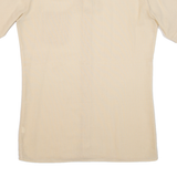 Mens Plain Shirt Yellow M