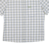 JACK WOLFSKIN Mens Shirt White Check M