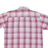 D'OR Mens Shirt Red Check L