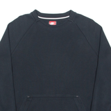 NIKE Mens Sweatshirt Black Crew Neck M