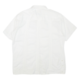 RAVGO Womens Shirt White Collared L