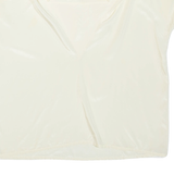 JULIETTA Womens Blouse Yellow High Neck M