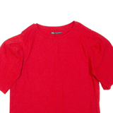 ZARA Womens Cropped Top Red S