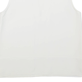 ZARA Womens Top White Sleeveless S