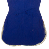 Womens Printed Blouse Blue Sleeveless Floral M