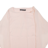 ZARA Womens Blouse Pink Long Sleeve M