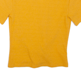ZARA Womens Top Orange V-Neck S