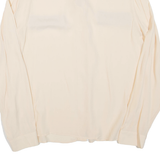 ZARA Womens Blouse Beige Long Sleeve XL