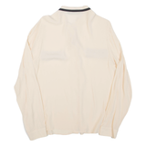 ZARA Womens Blouse Beige Long Sleeve XL