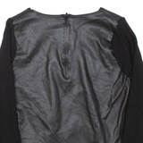 ZARA Womens Top Black Long Sleeve S