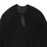 ZARA Womens Blouse Black Long Sleeve S
