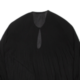 ZARA Womens Blouse Black Long Sleeve S