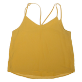 ONLY Womens Camisole Top Yellow Sleeveless M