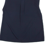 TOMMY HILFIGER Womens Blouse Blue V-Neck Sleeveless S