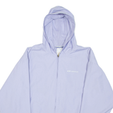 REEBOK Womens Rain Jacket Purple Hooded UK 12