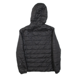 PUMA Mens Puffer Jacket Black Hooded S