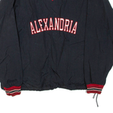 CHAMPION Alexandria Mens Pullover Jacket Black Nylon USA XL