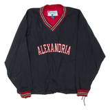 CHAMPION Alexandria Mens Pullover Jacket Black Nylon USA XL