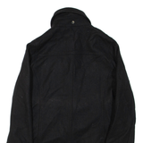 TOMMY HILFIGER Womens Duffle Coat Black Wool L