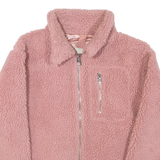 DIESEL Womens Fleece Jacket Pink M