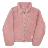 DIESEL Womens Fleece Jacket Pink M