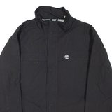 TIMBERLAND Mens Track Jacket Black L