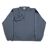 ADIDAS Mens Pullover Jacket Blue XL