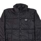 ADIDAS Insulated Womens Puffer Jacket Black UK 8